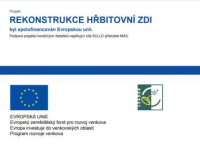 projekt Rekonstrukce hřbitovní zdi