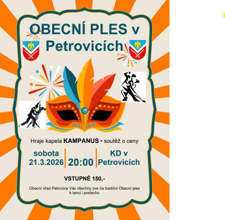 obecní ples 2026