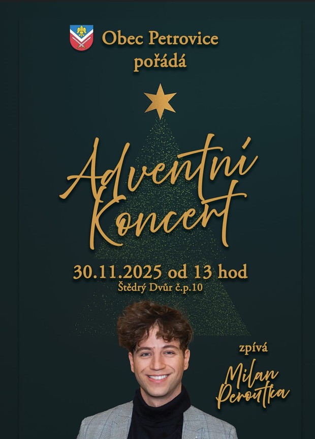 adventní koncert Milan Peroutka