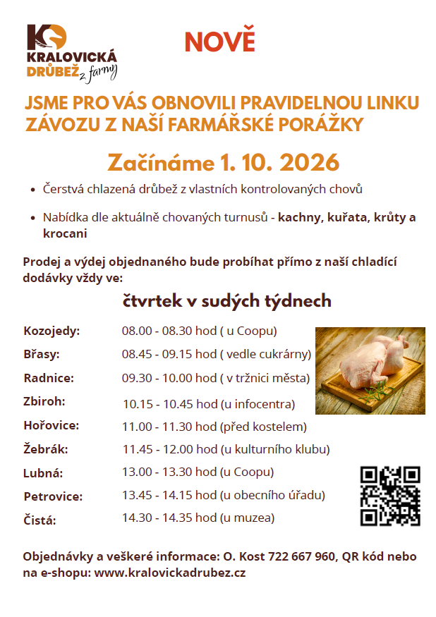 Kralovická drůbež_leták